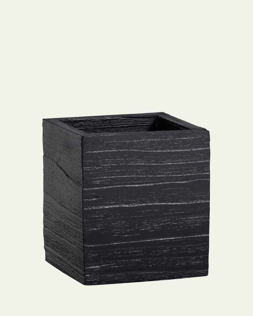 Shou Sugi Ban Resin Toothbrush Holder